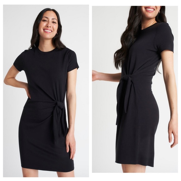 Kit & Ace Tie Brushed Dress - Picture 3 of 8